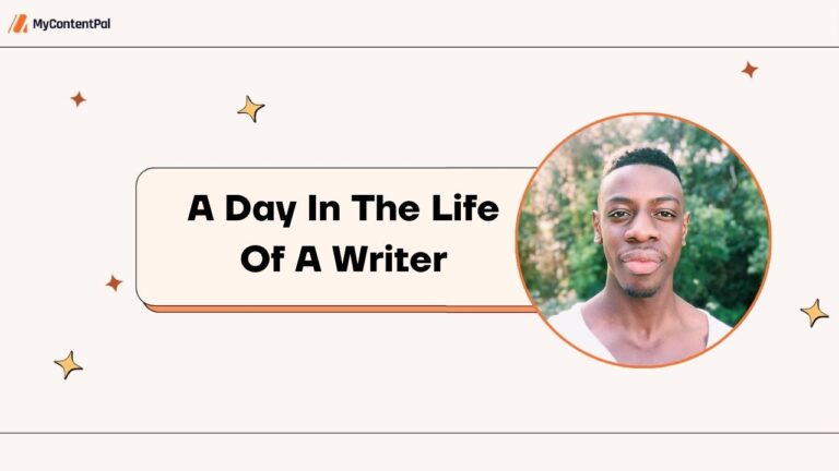 A Day In The Life Of A Writer