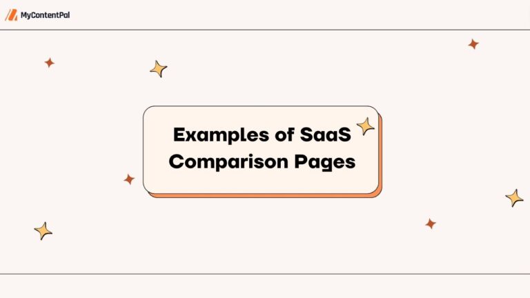 saas comparison pages