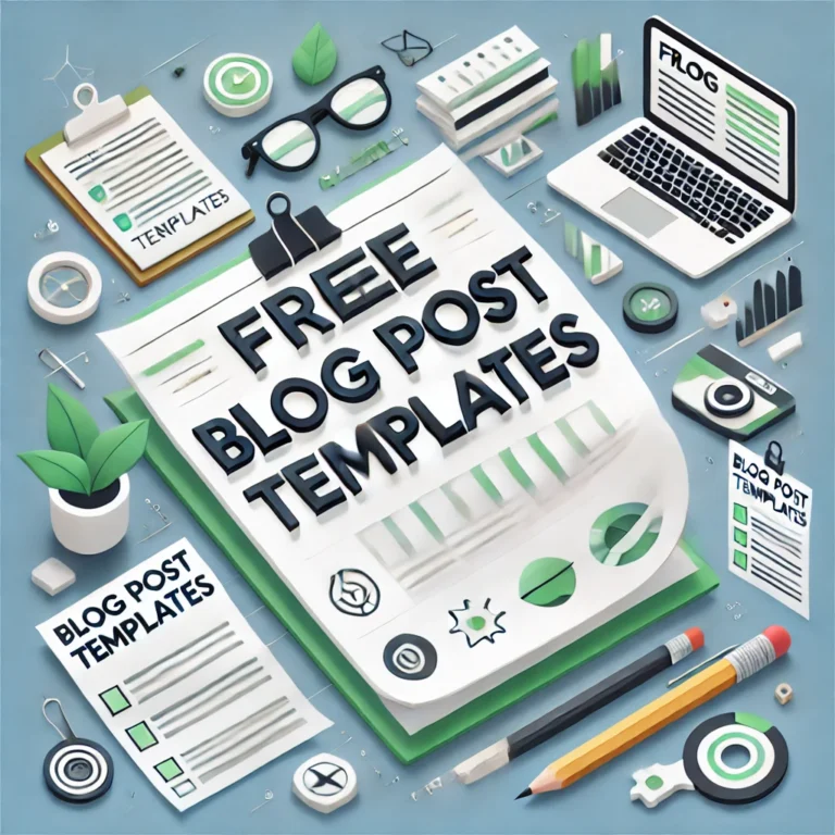 graphic saying free blog post templates